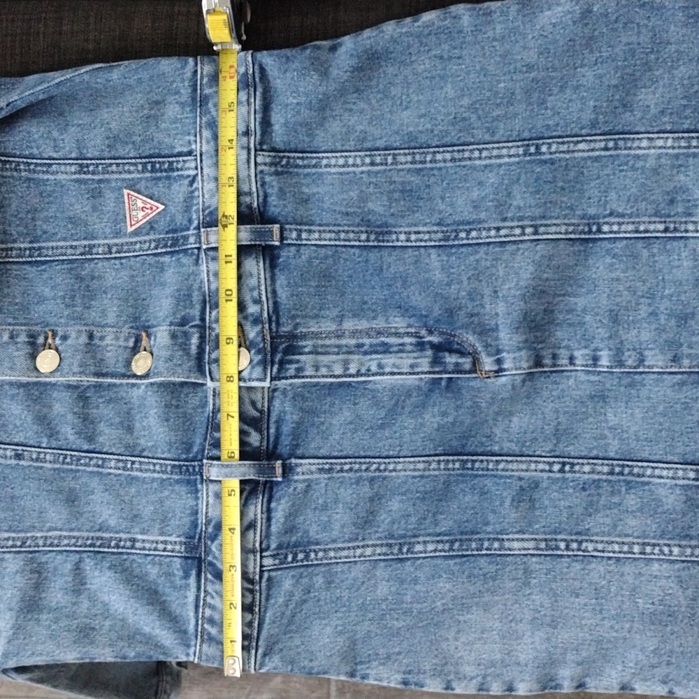 GUESS Girls' Eco Stretch Denim Dress Size 16 - Picture 13 of 16
